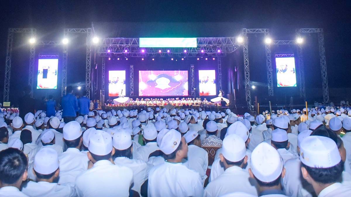 Malam Haflah Imtihan Santri Putra P2S3 Digelar di Sukorejo