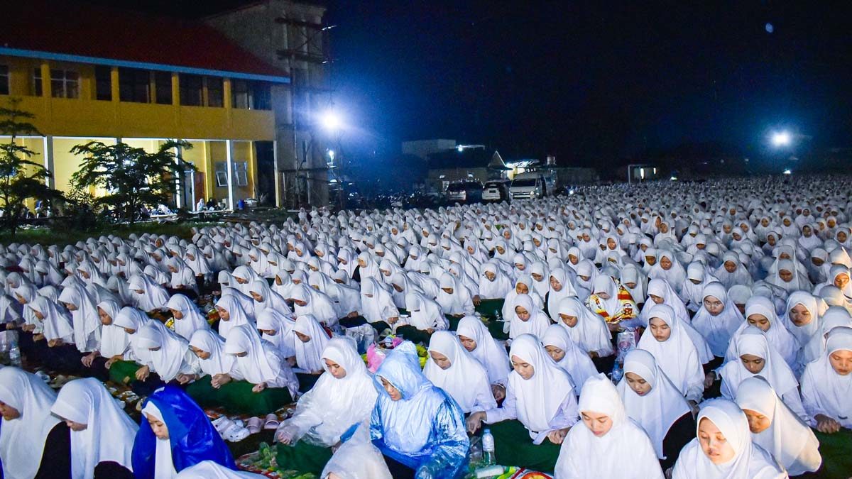 Malam Haflah Imtihan Santri Putri P2S3 Digelar di Sukorejo