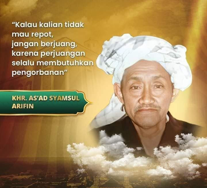 Dokumentasi kutipan KHR. As'ad Syamsul Arifin